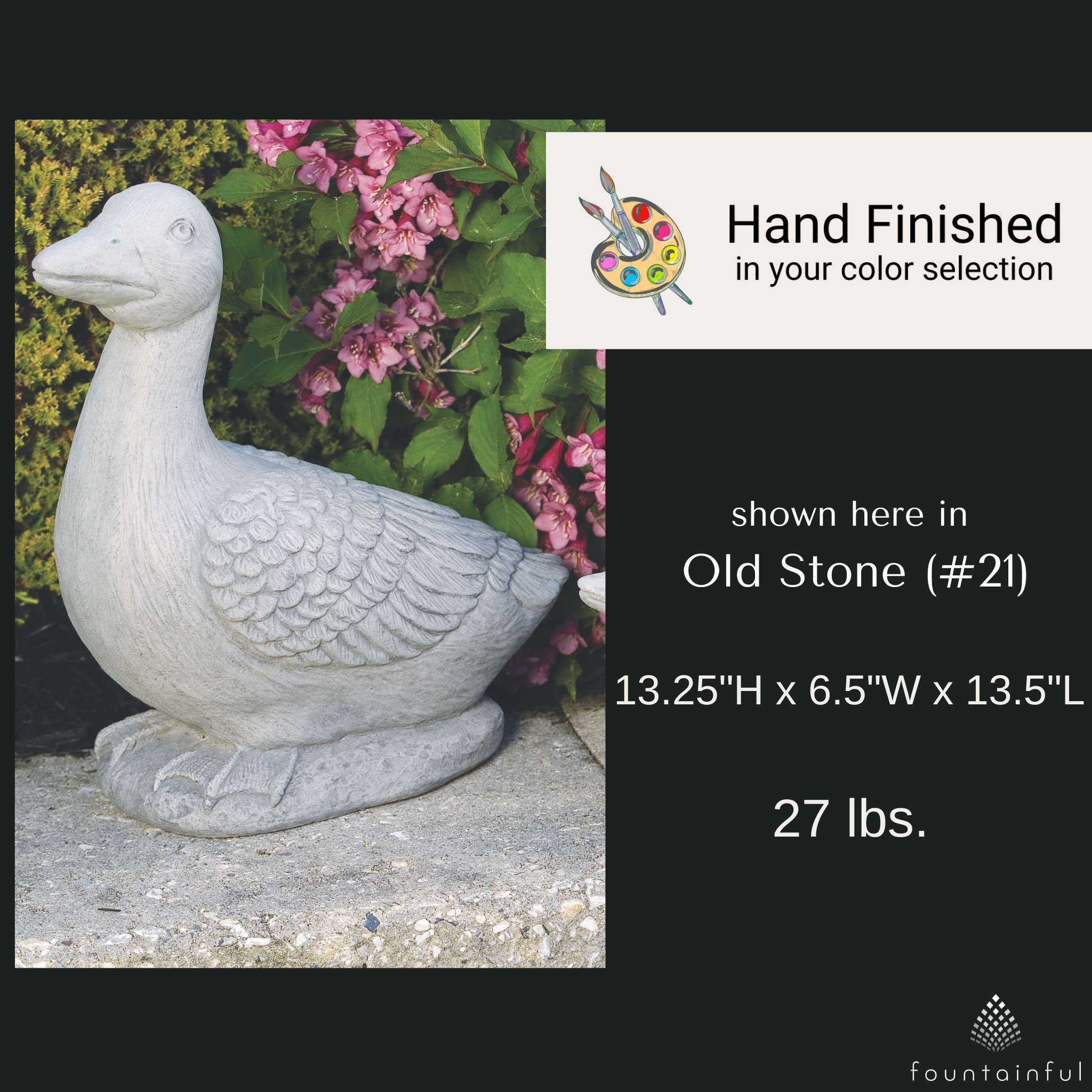 Duck Set Concrete Garden Statues - Thumbnail 2