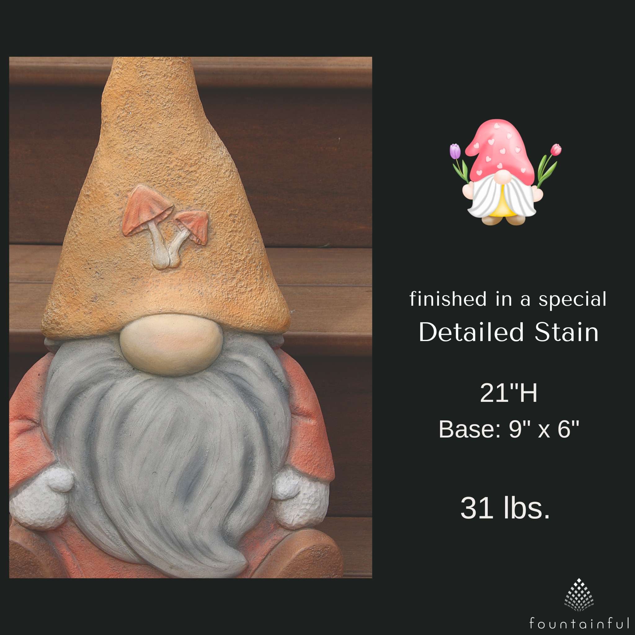 Massarelli's Garden Gnome Statue - Thumbnail 5