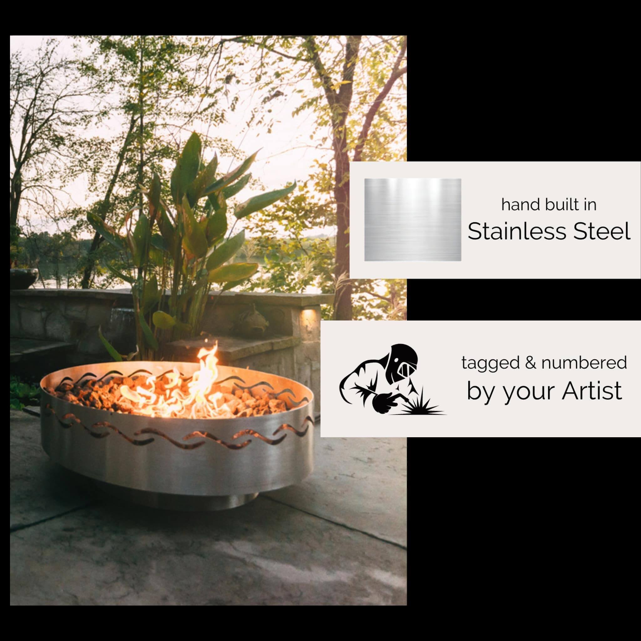 Fire Surfer Portable Gas Fire Pit - Thumbnail 2