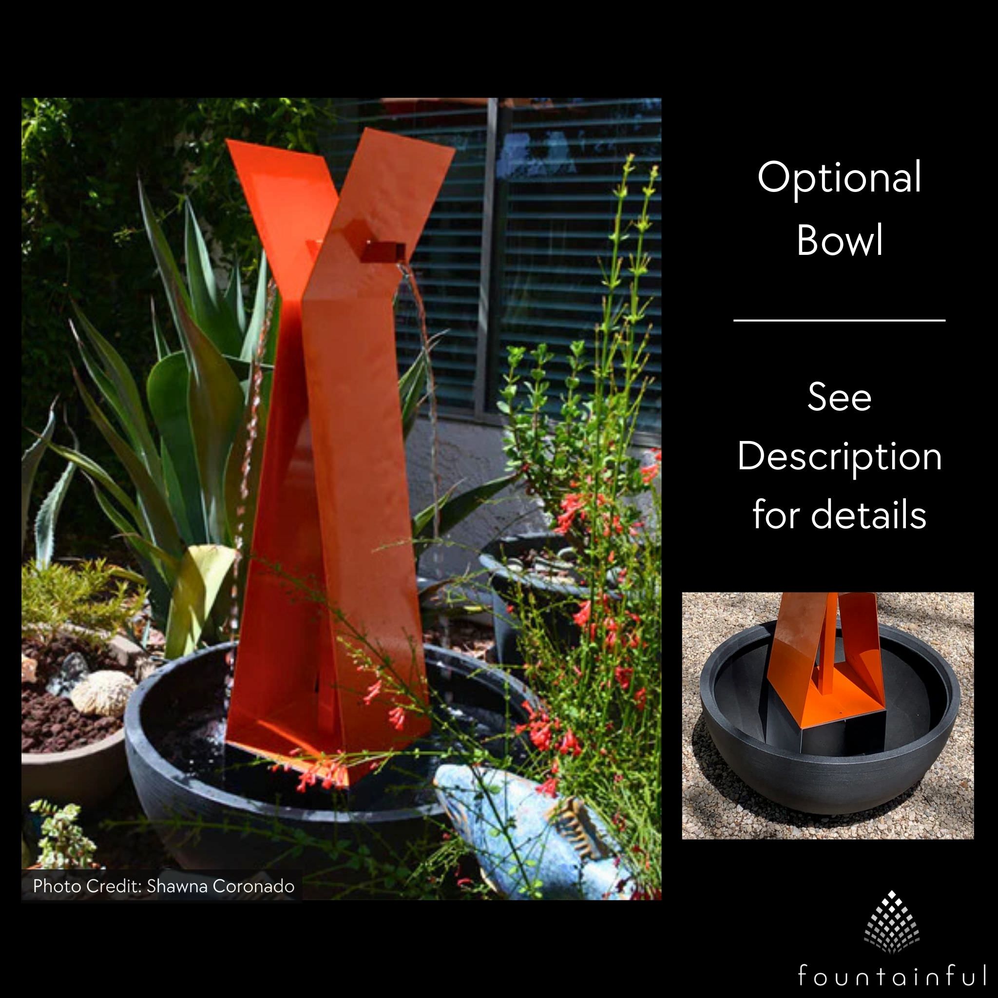 X2 Mini Modern Stainless Steel Fountain