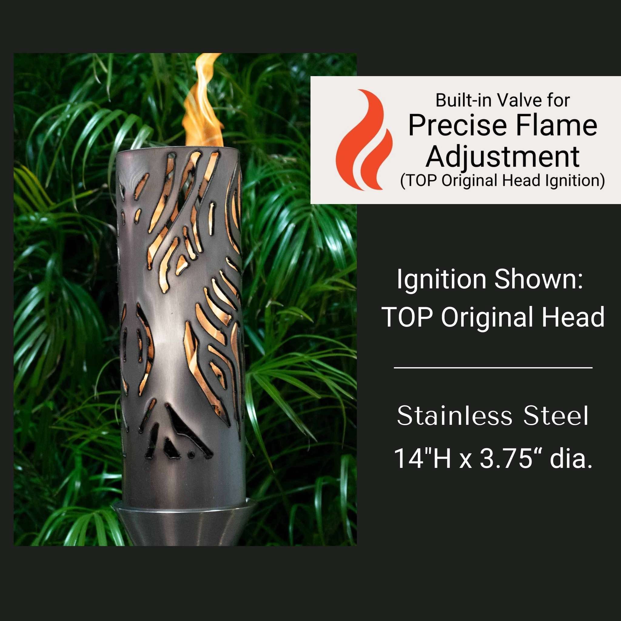 Hawi Fire Torch - Stainless Steel - The Outdoor Plus