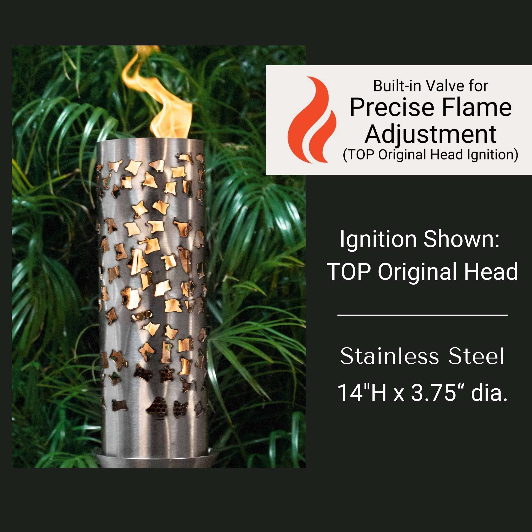 Shotgun Fire Torch - Stainless Steel - The Outdoor Plus
