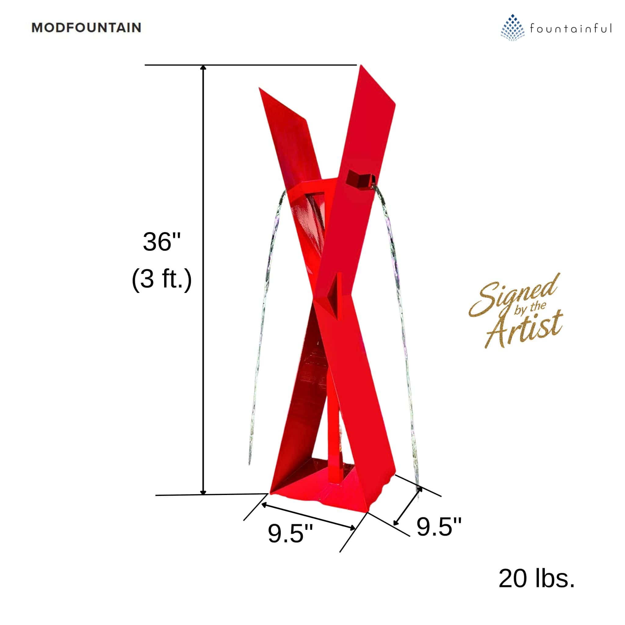 X1-Mini Modern Stainless Steel Fountain