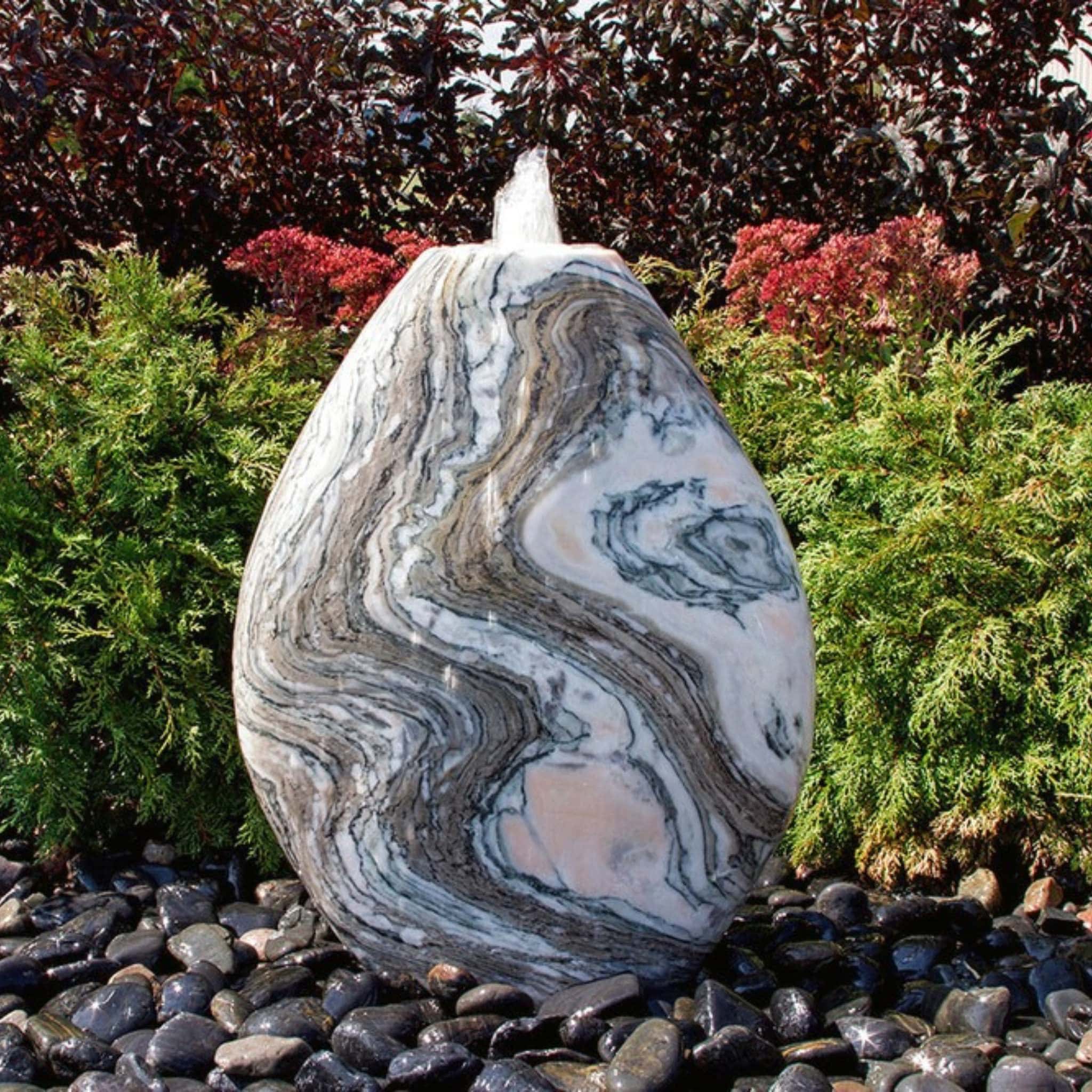 Pink Marble Almond Fountain - Complete Kit - Blue Thumb