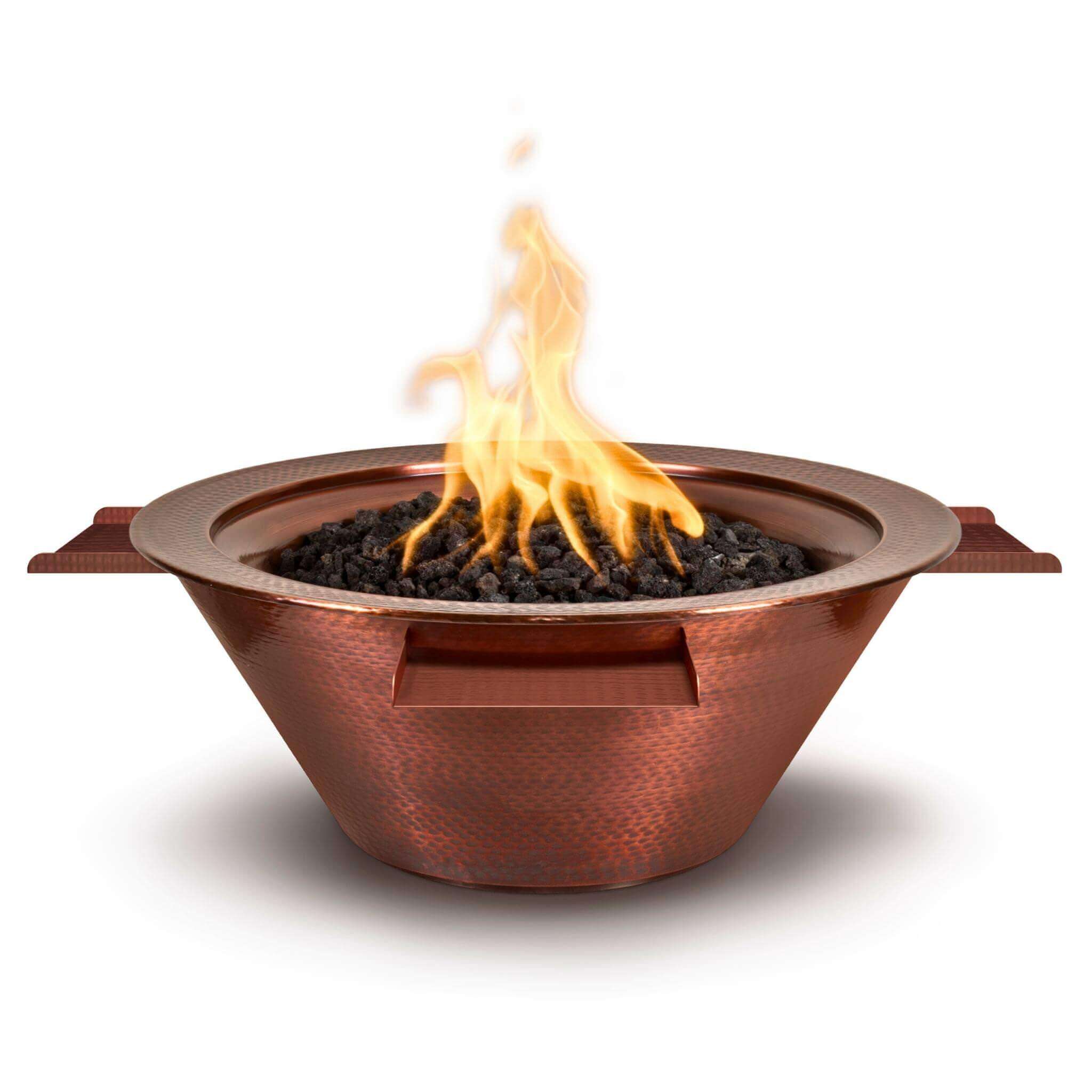 "Cazo" 4-Way Spill Copper Fire & Water Bowl - The Outdoor Plus