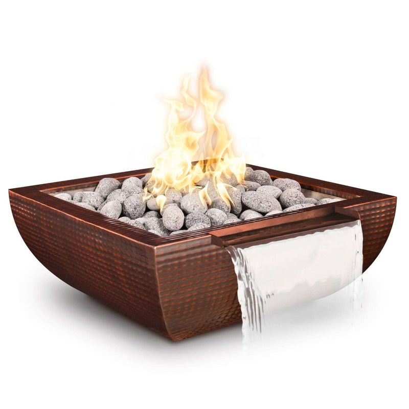 "Avalon" Wide Spill Copper Fire & Water Bowl - The Outdoor Plus