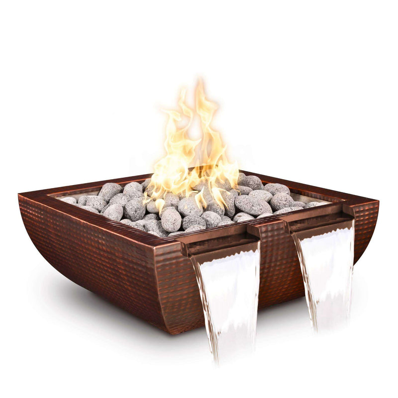 "Avalon" Twin Spill Copper Fire & Water Bowl - The Outdoor Plus