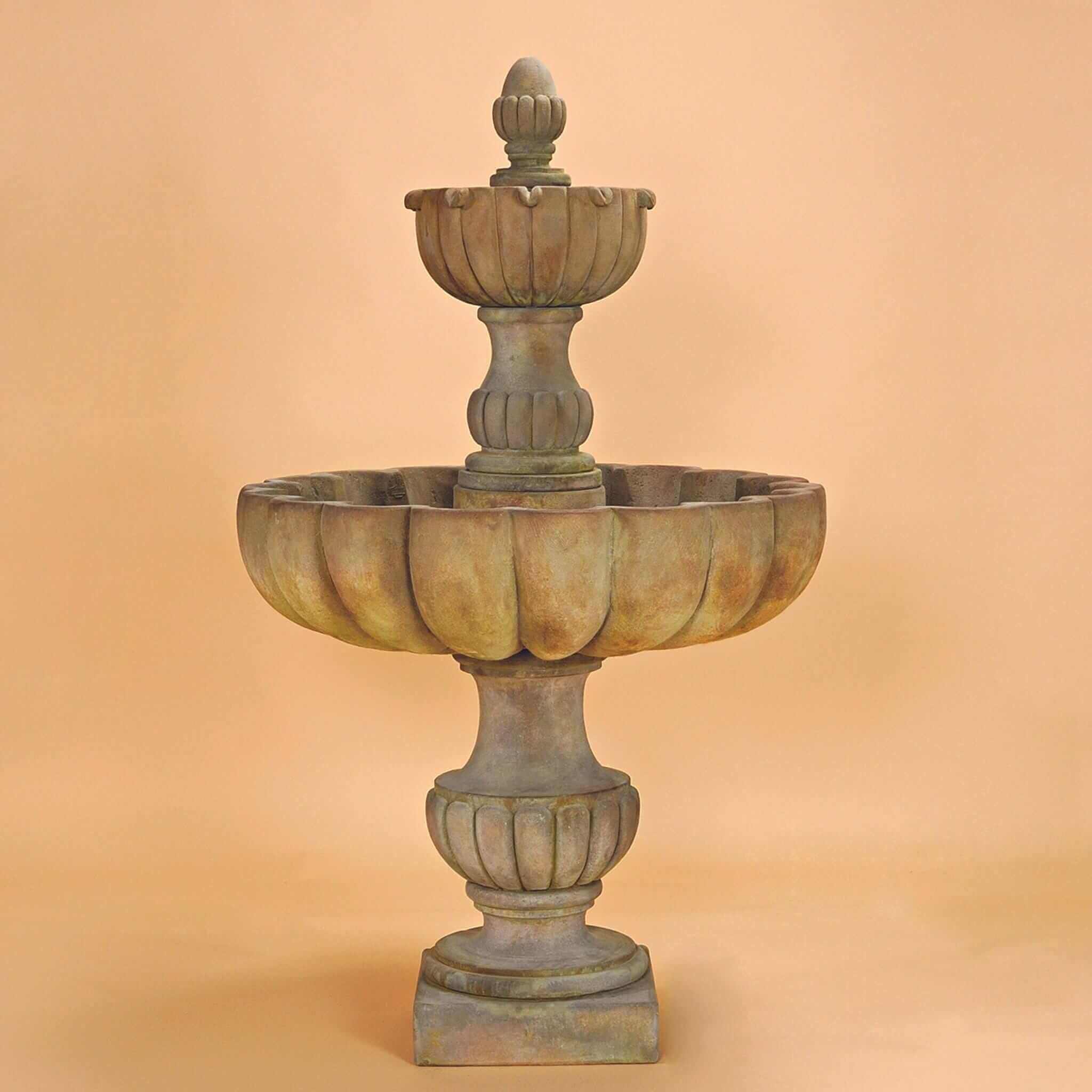 Urbino Grande 2-Tier Concrete Fountain