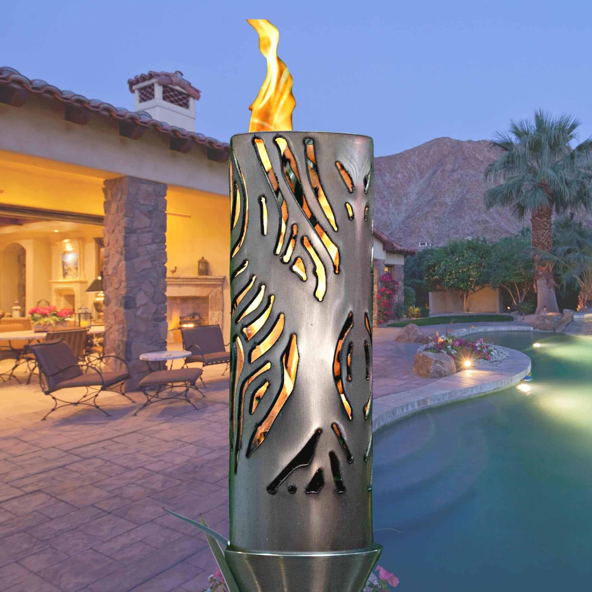 Outdoor Propane Patio Torches