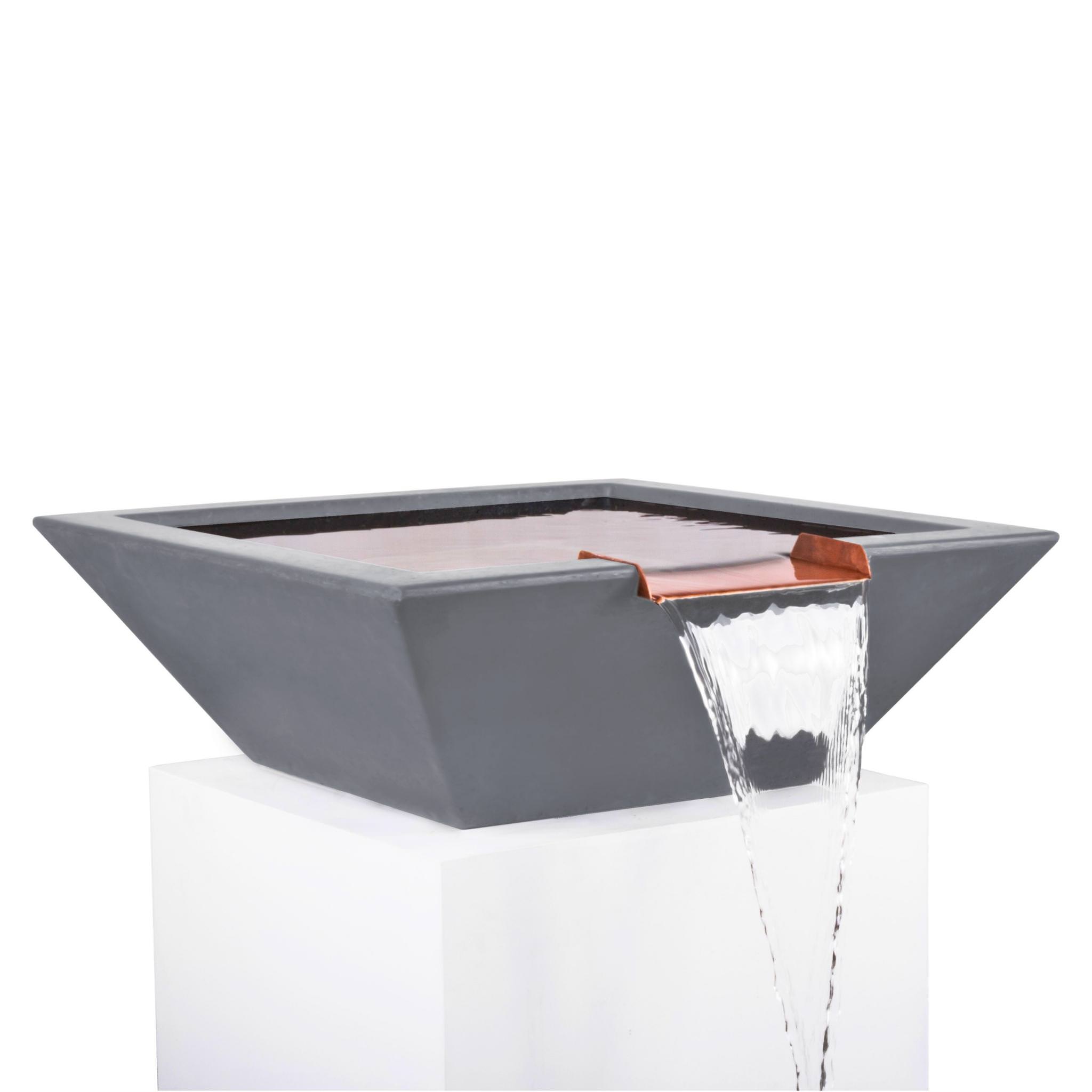 "Maya" Concrete Water Bowl - The Outdoor Plus