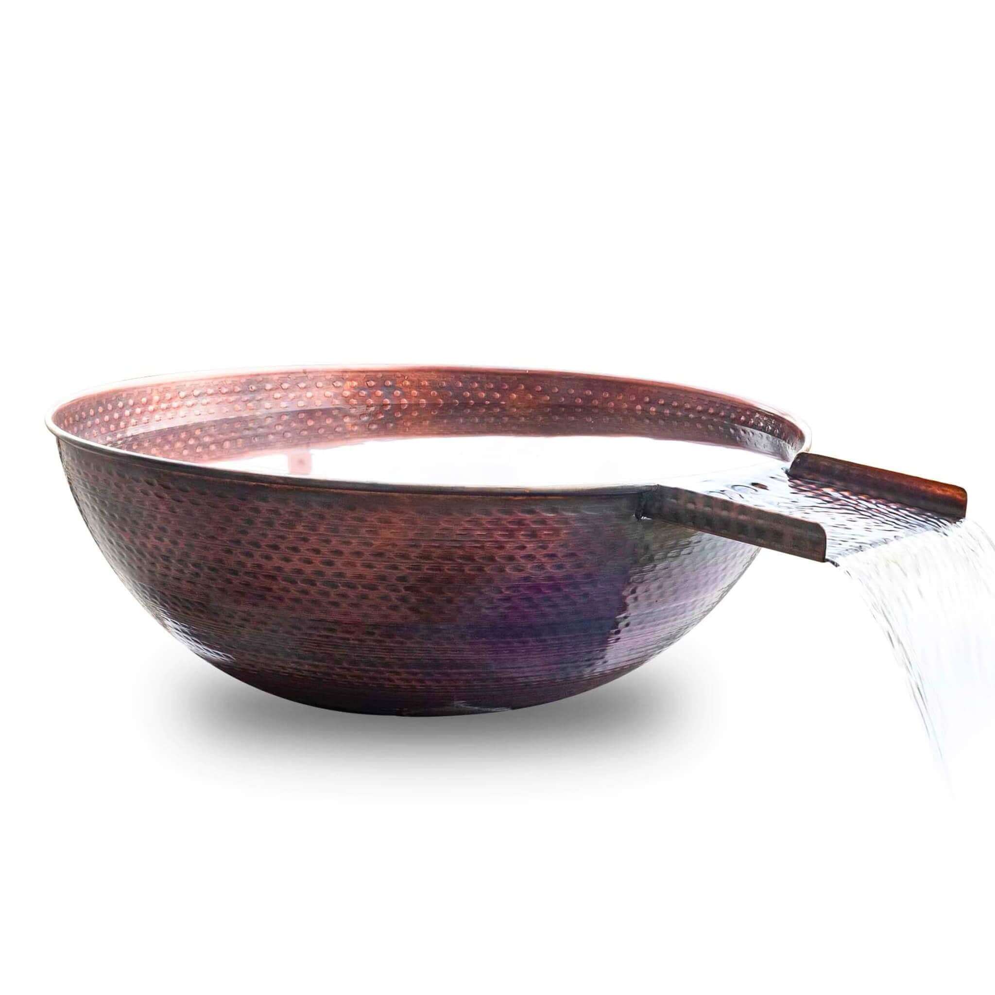 Sedona Copper Water Bowl by The Outdoor Plus