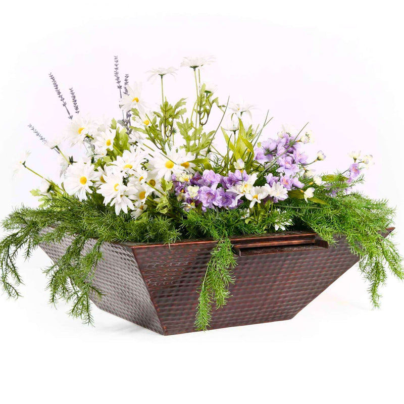 "Maya" Copper Planter & Water Bowl - The Outdoor Plus