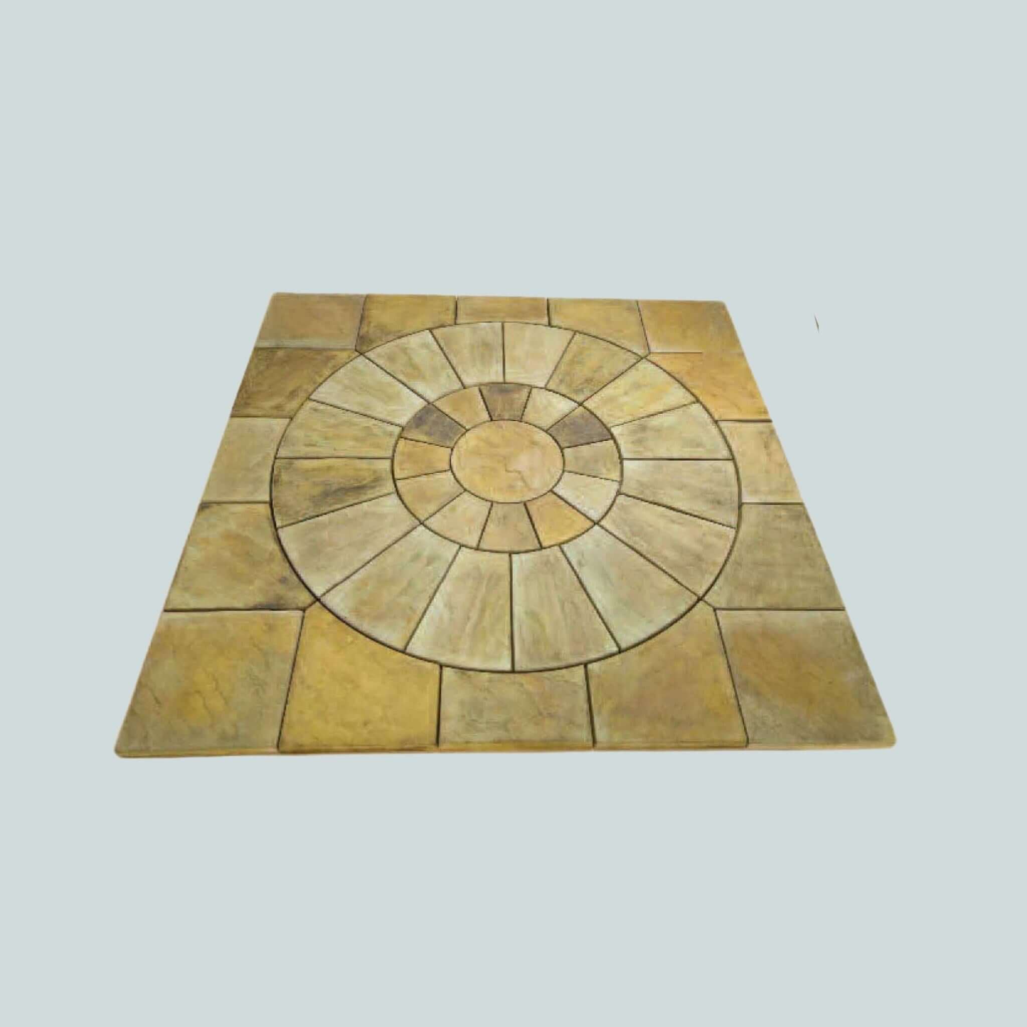 Giannini Garden Ornaments Square Slate Style Foundation for Fountain