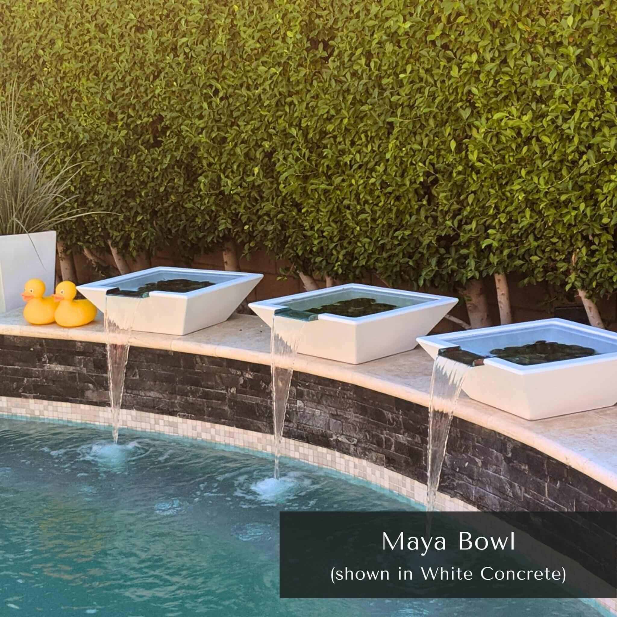 "Luna" Concrete Water Bowl - The Outdoor Plus