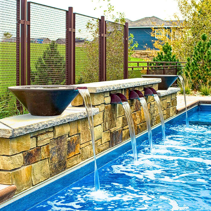 "Cazo" Concrete Water Bowl - The Outdoor Plus