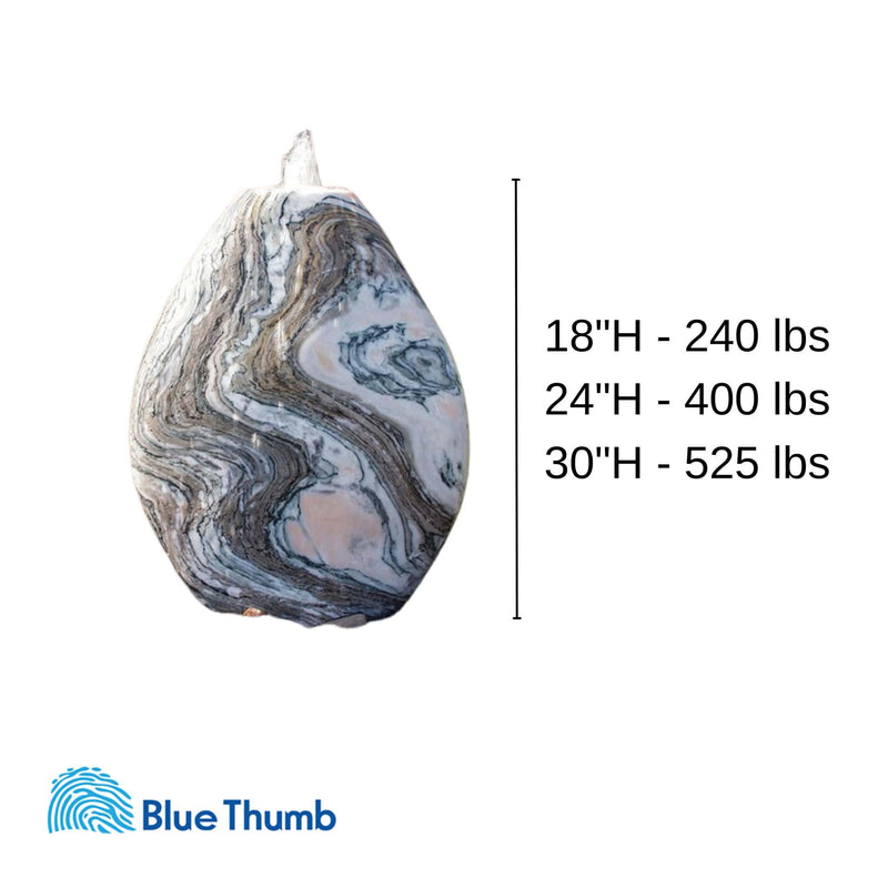 Pink Marble Almond Fountain - Complete Kit - Blue Thumb