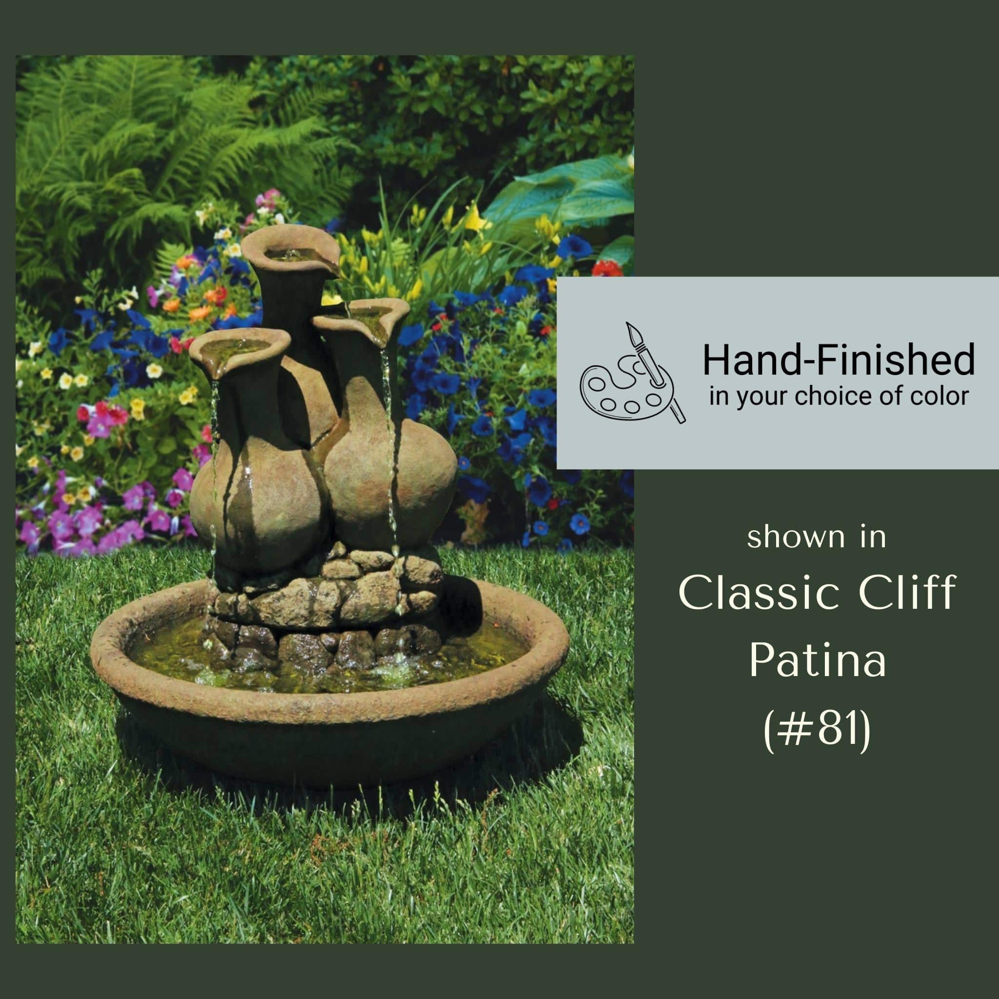 Milos Jug Concrete Fountain - Thumbnail 3