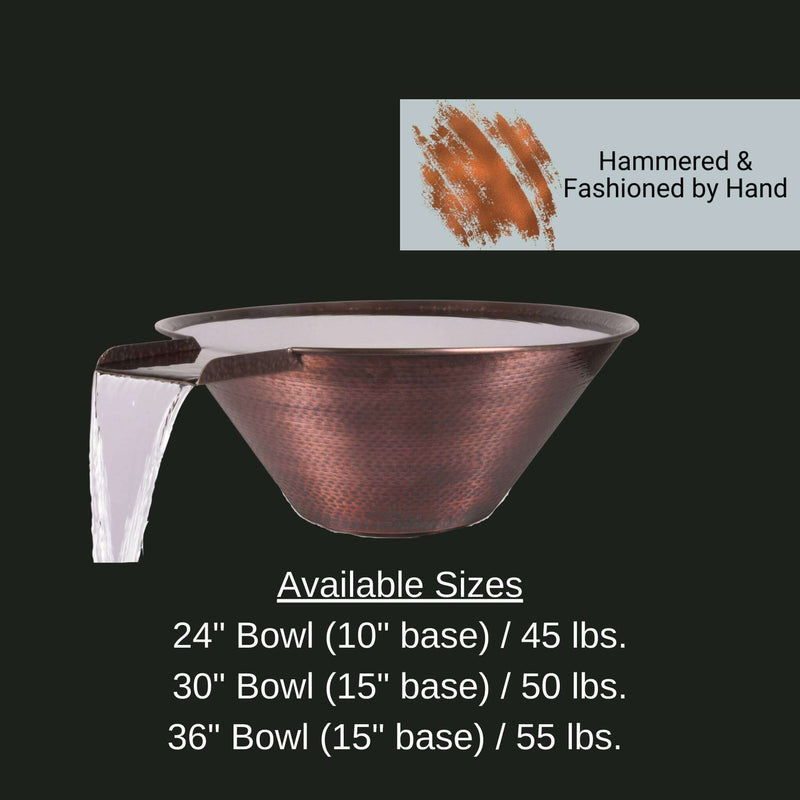 "Cazo" Copper Water Bowl - The Outdoor Plus