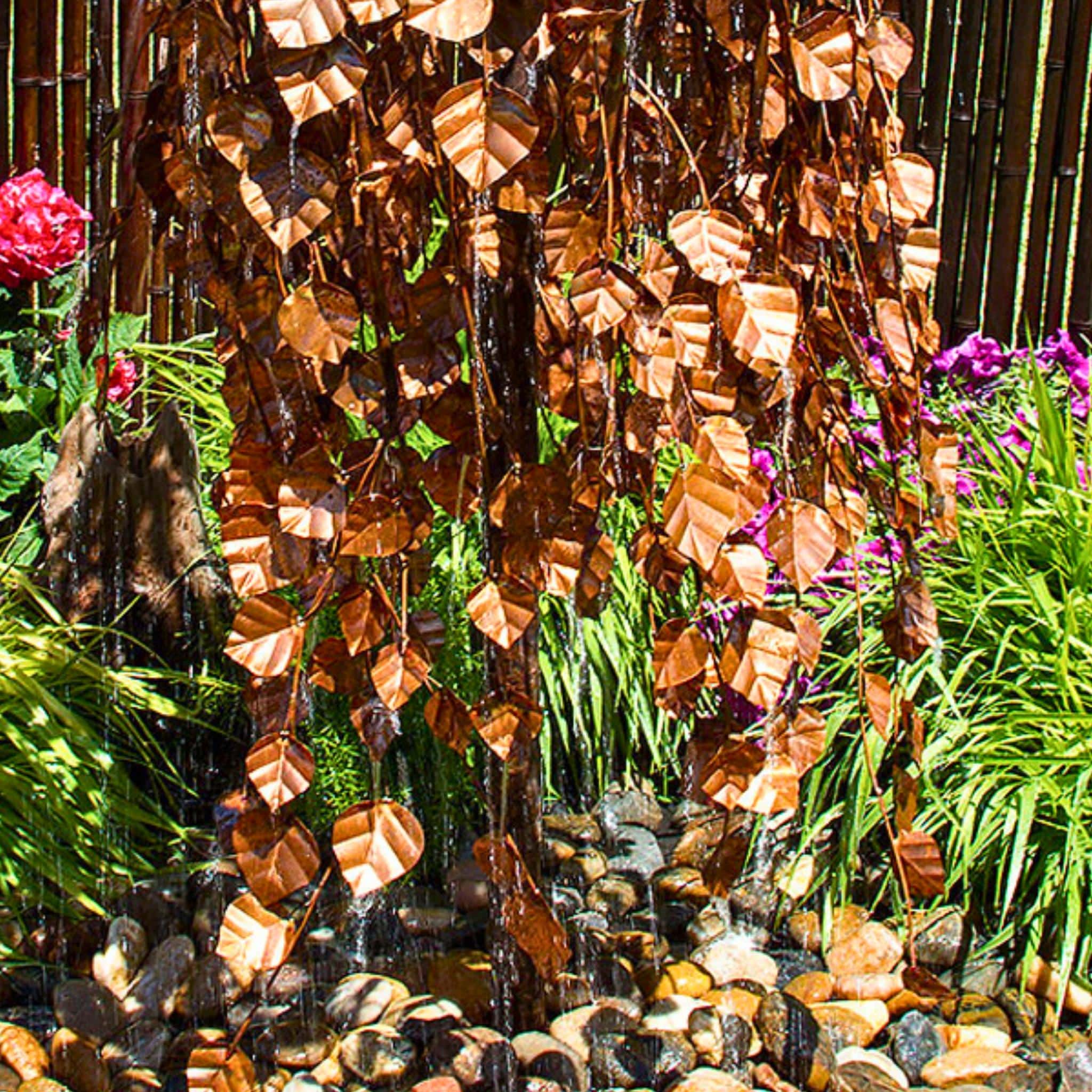 Weeping Elm Copper Fountain Kit - Blue Thumb