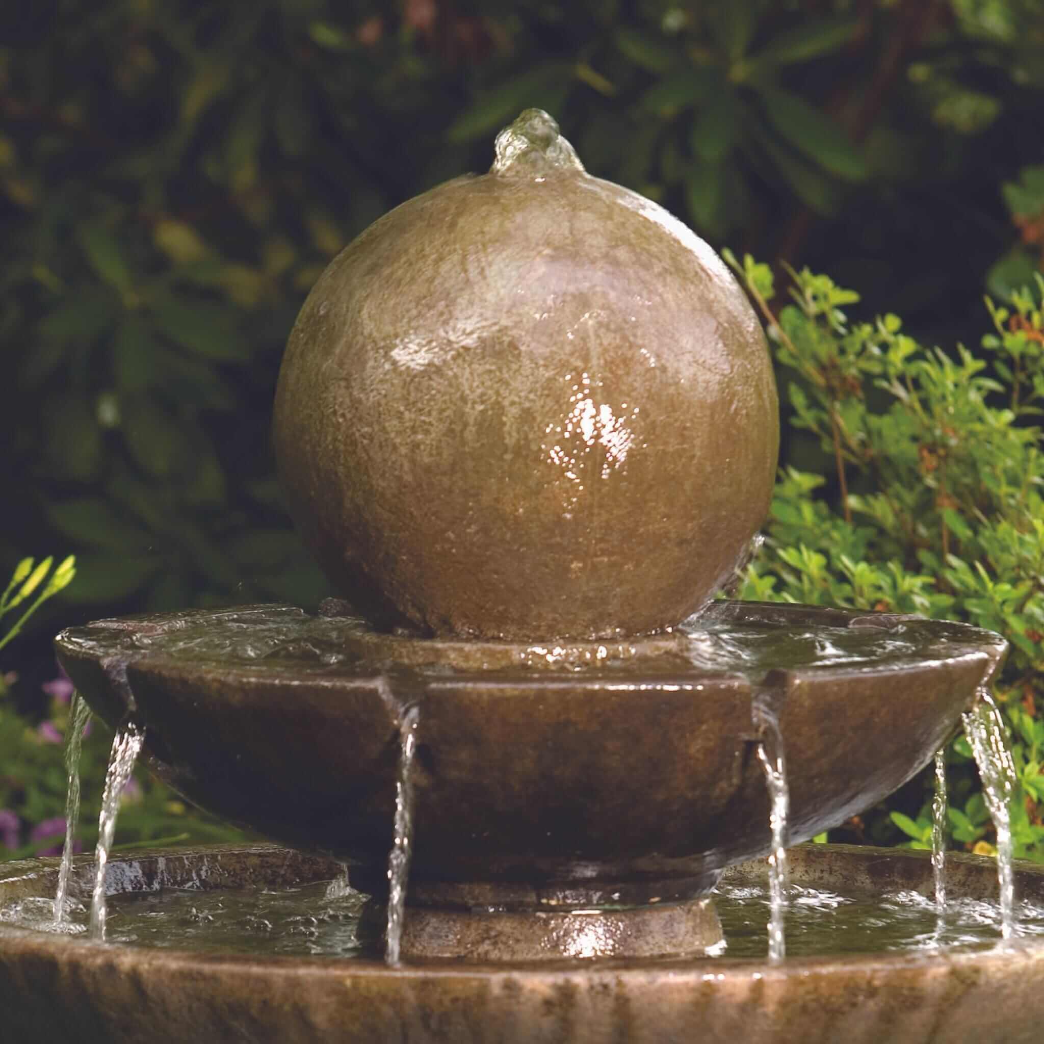Tranquility 3-Tier Concrete Fountain - Thumbnail 2