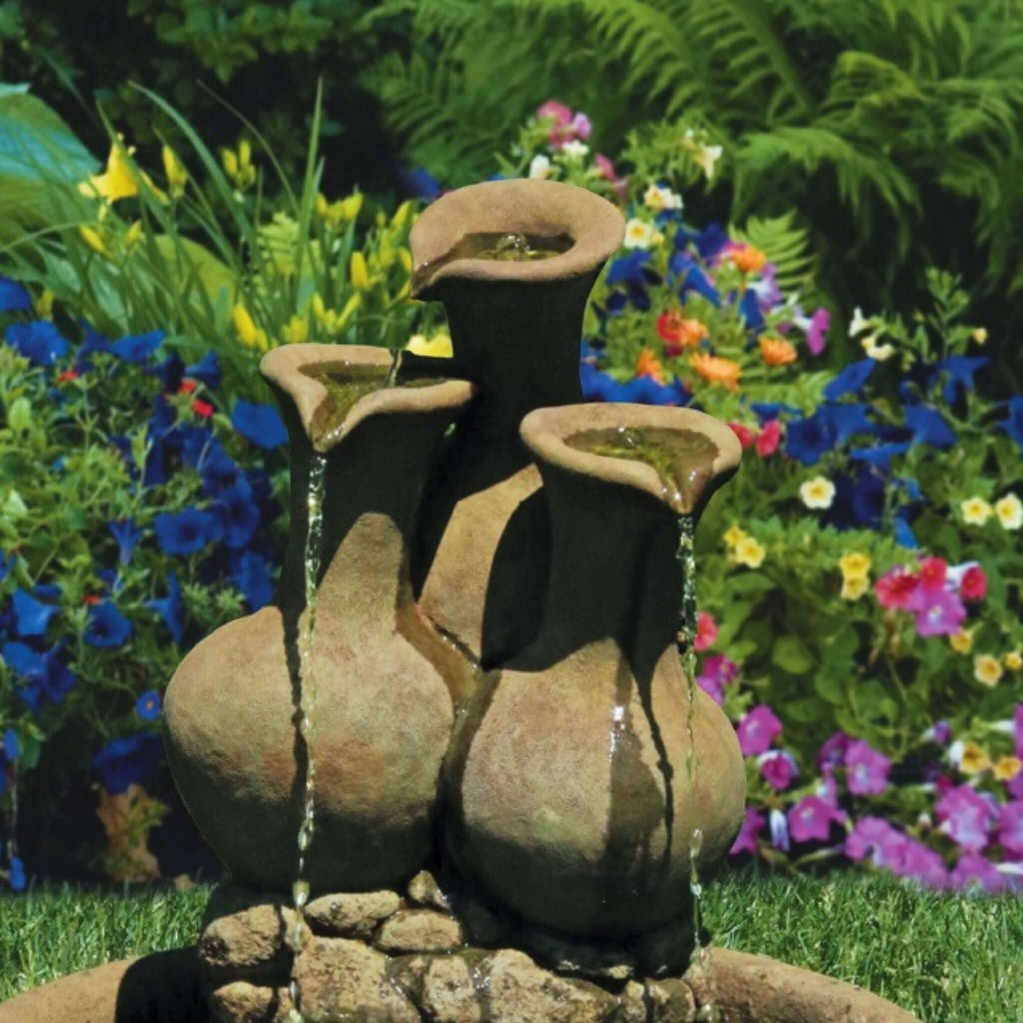 Milos Jug Concrete Fountain - Massarellis #3463