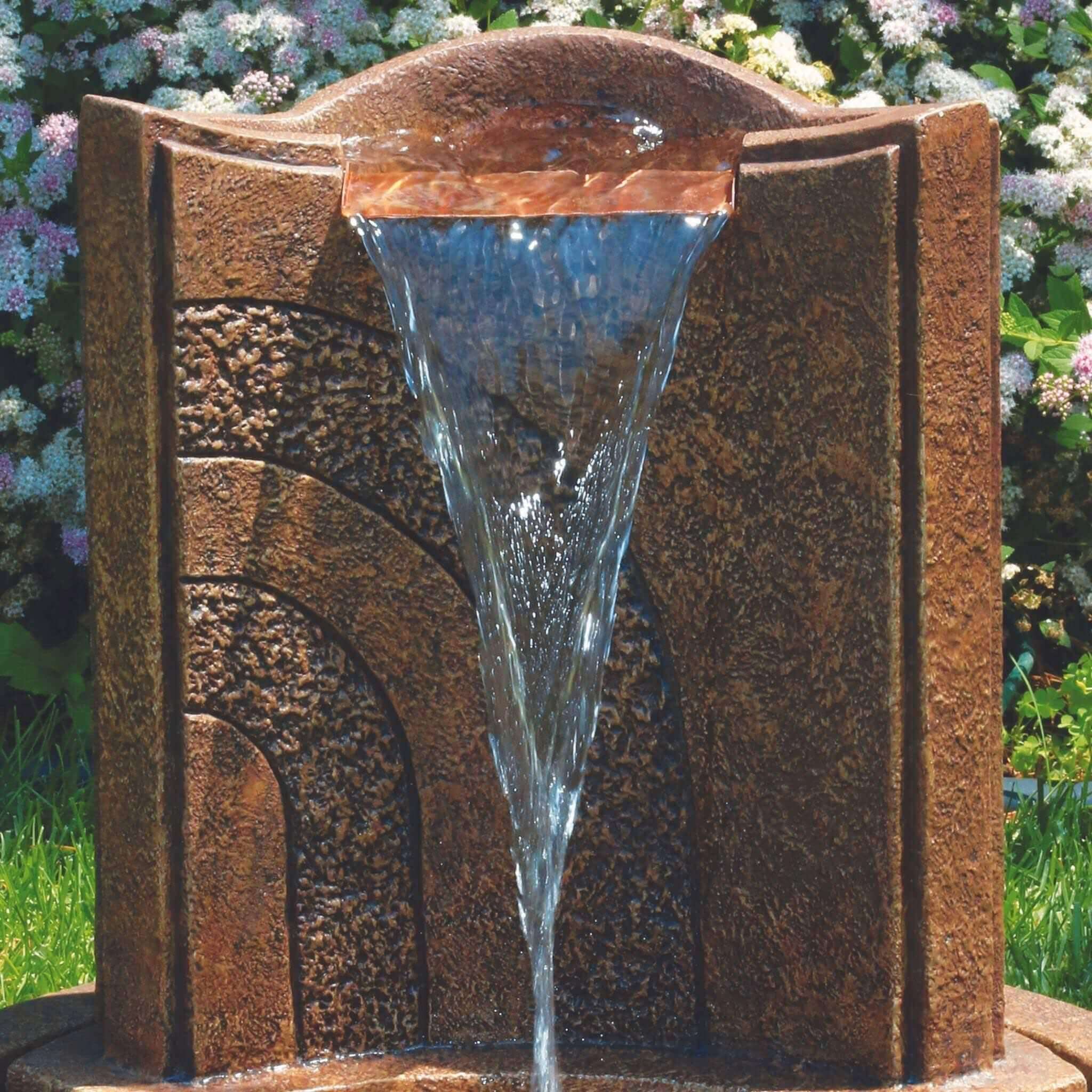 Lido Concrete Fountain w/Lights