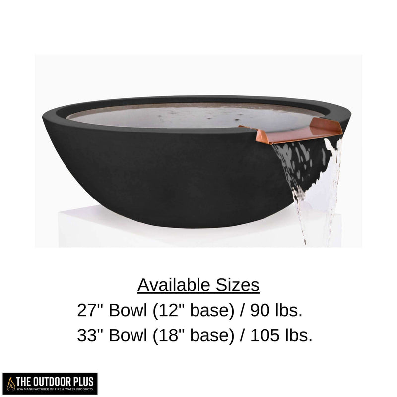 Sedona GFRC Water Bowl by The Outdoor Plus