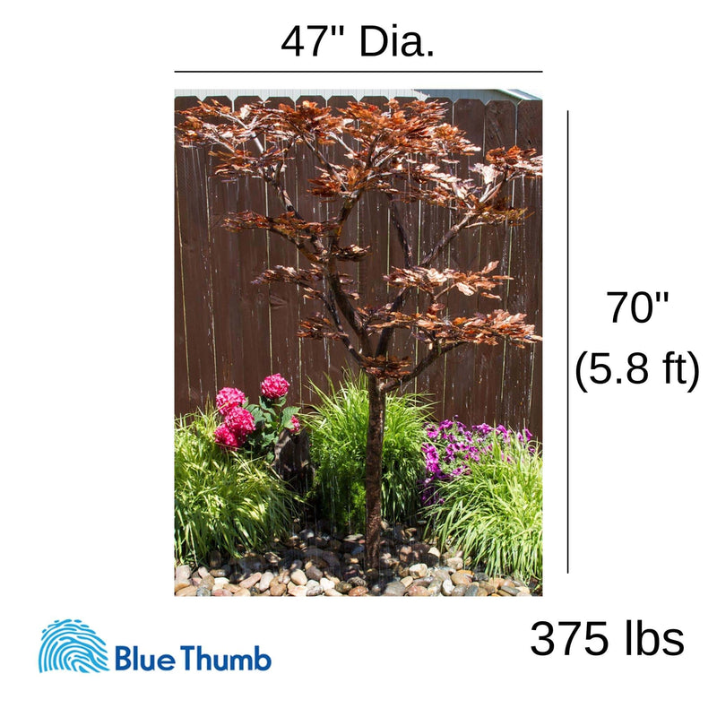 Oak Tree Copper Fountain Kit (Extra Tall) - Blue Thumb