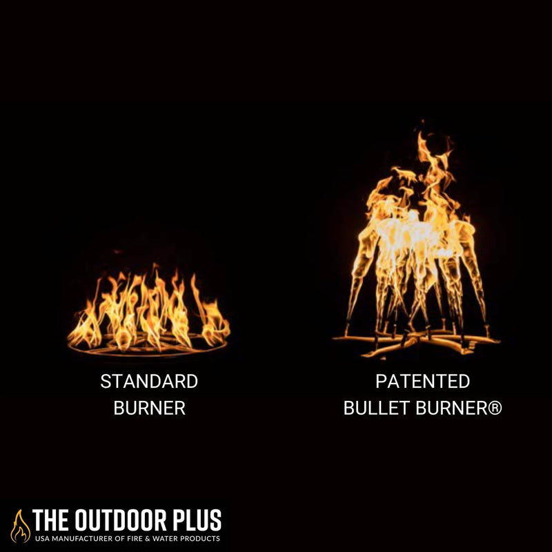 Bullet Burner® - Stainless Steel & Brass - The Outdoor Plus
